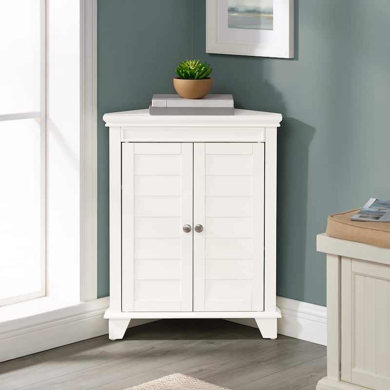Crosley Lydia Corner Storage Cabinet - 22 "W x	12 "D x 28.88 "H
