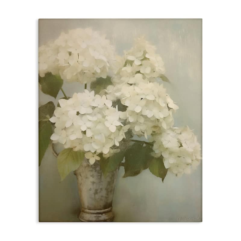 Stupell Faded Country Hydrangeas Canvas Wall Art Design By Arlington Prints - 36 x 48