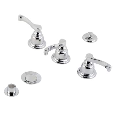 Kingston Brass Royale Three-Handle Bidet Faucet