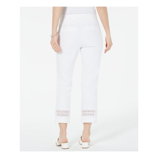 alfani white pants