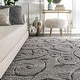 preview thumbnail 21 of 23, Nuloom Vine Swirls Shag Area Rug