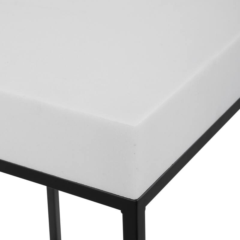 Uttermost Gambia 14" Wide Steel Side Table
