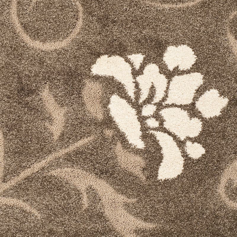 SAFAVIEH Florida Shag Nanny Floral Scroll 1.2-inch Thick Rug