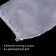 preview thumbnail 4 of 3, Filter Media Bags 30x14.5cm 200 Mesh 3 Pack Mesh Bags with Drawstring - White