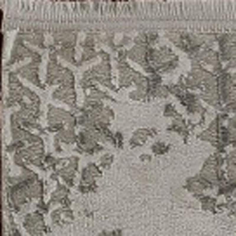 HomeRoots Abstract Contemporary Rectangle Area Rug - 5' X 8'