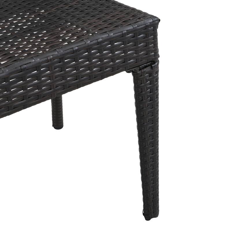 Modern Stackable Outdoor Chairs Set of 2