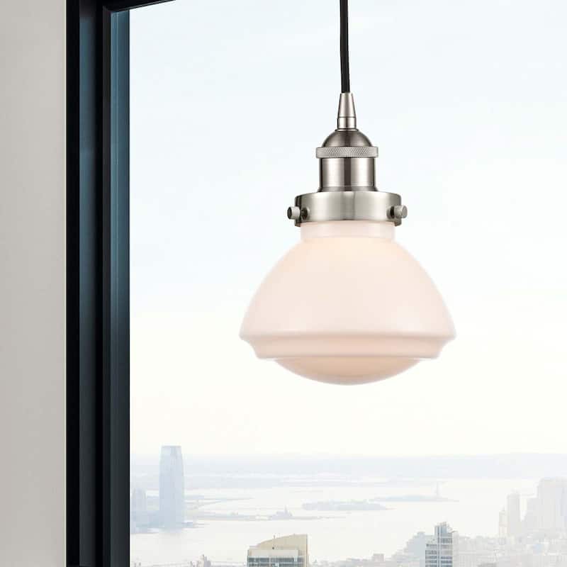 Innovations Lighting 616-1PH-9-7 Olean Pendant Olean 7" Wide Mini