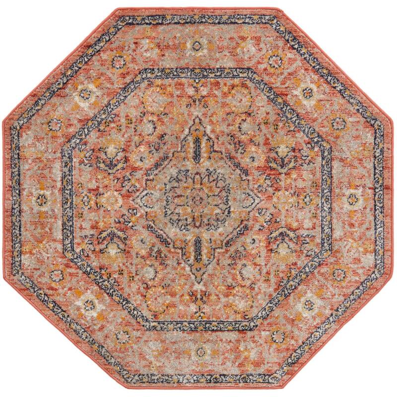 Traditional Nixa Collection Area Rug