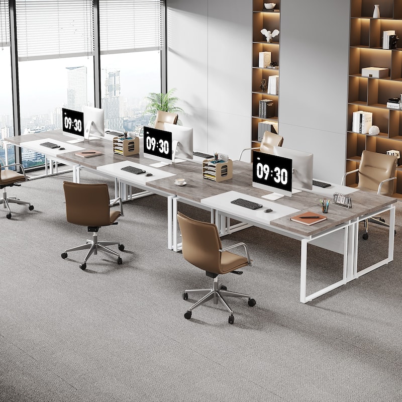 63 Inch Computer Desk Home Office Desk for Workstation (Only Table)