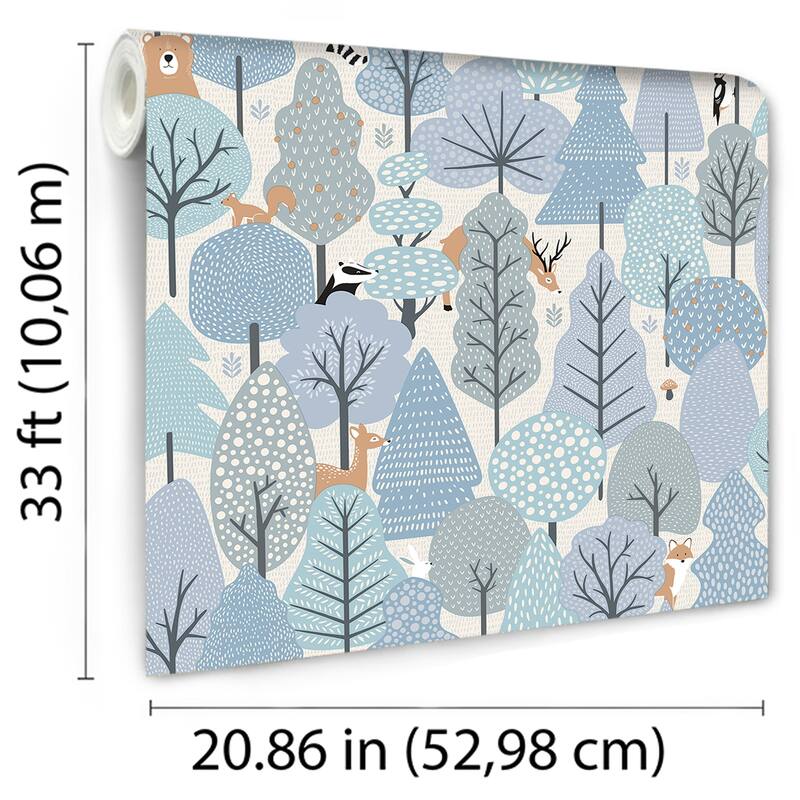 Veer Decor Enchanted Forest Wallpaper