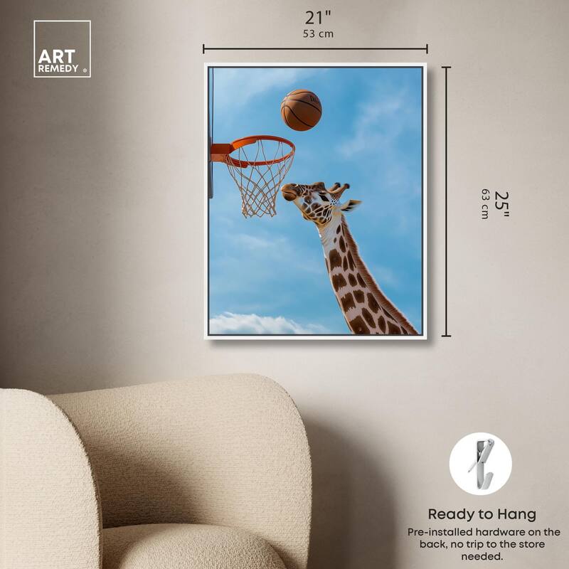 Gentle Giant's Game Canvas by Art Remedy