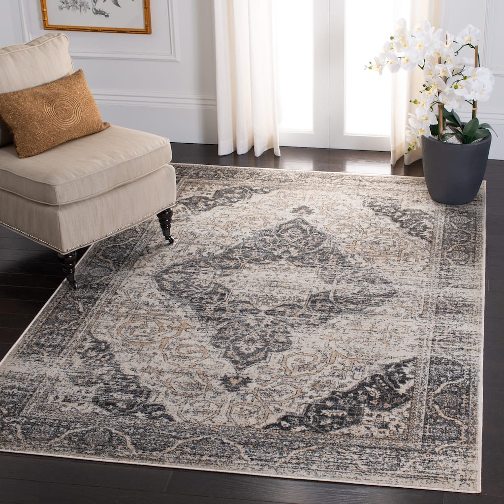 SAFAVIEH Atlas Liesel Vintage Oriental Viscose Rug