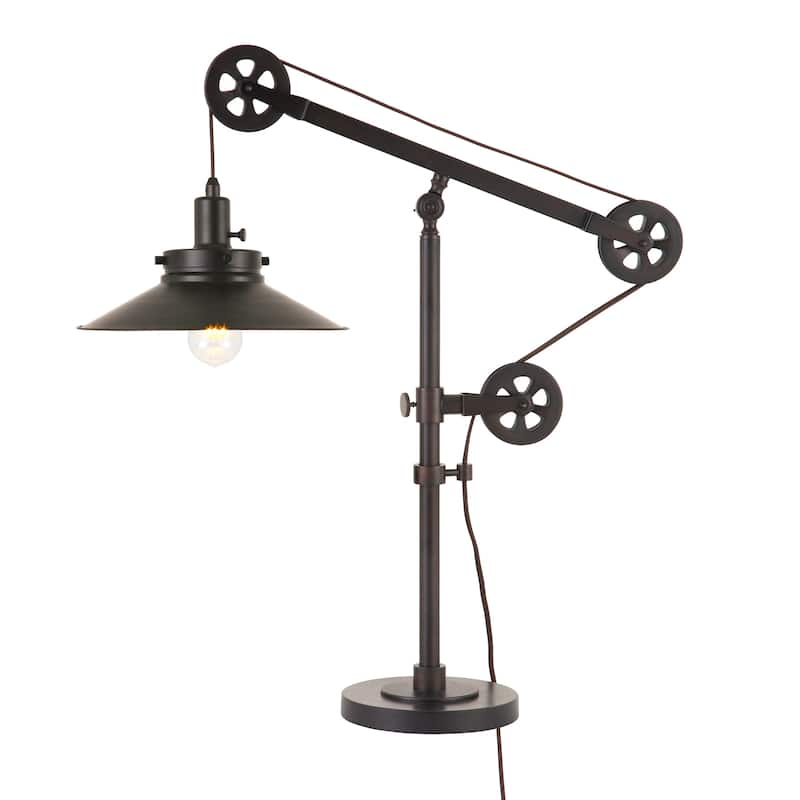 Carbon Loft Melville Wide Brim Table Lamp