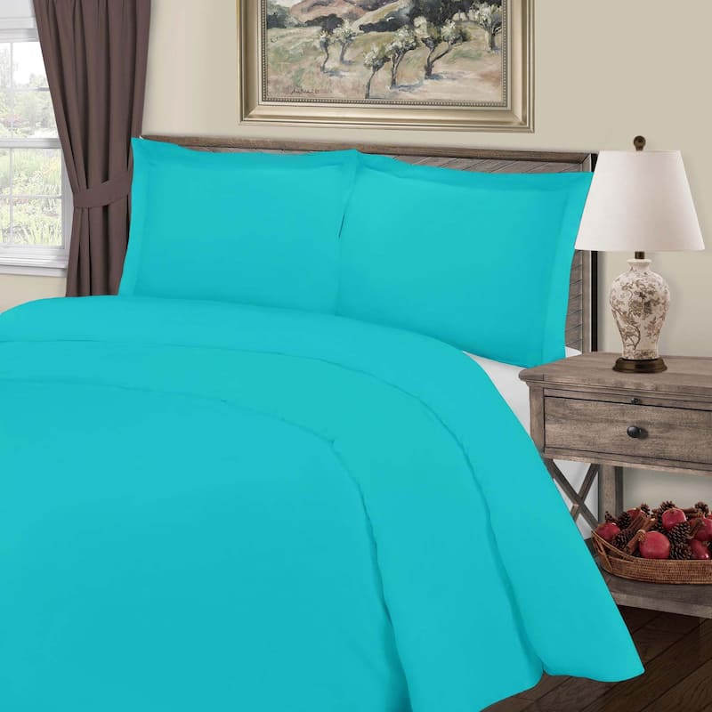Superior 800 Thread Count Cotton Blend Duvet Cover Set