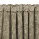 preview thumbnail 32 of 31, Elrene Mia Jacquard Blackout Scallop Window Valance - 52" w x 19" l