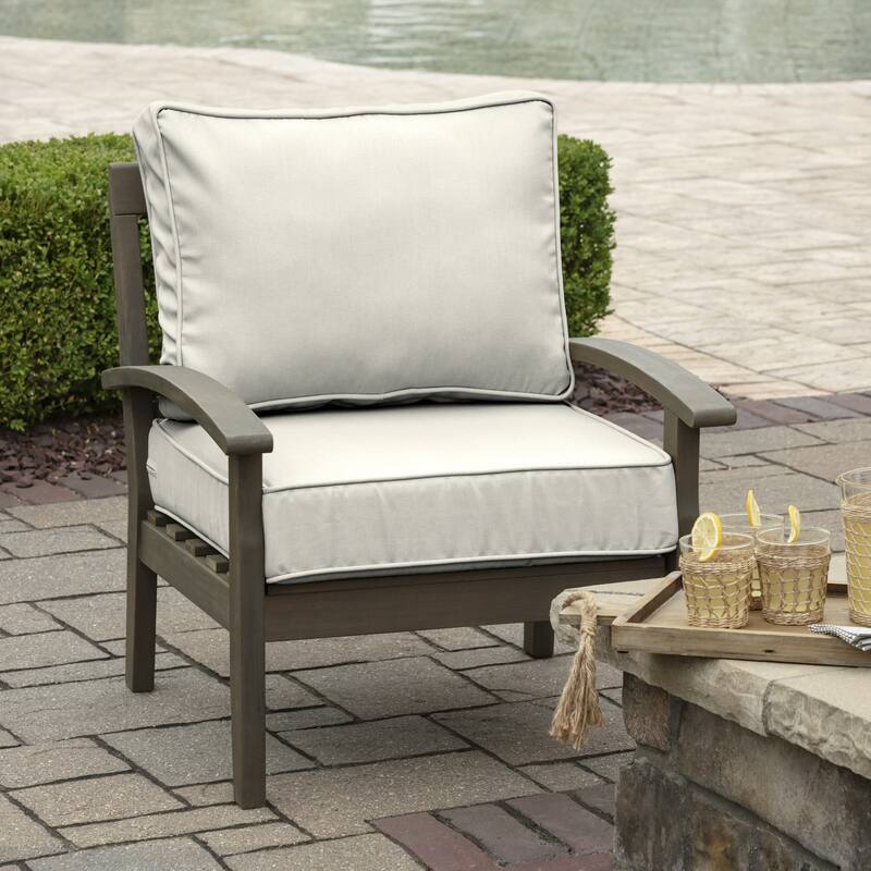 Arden Selections ProFoam Outdoor Plush Deep Seat Set