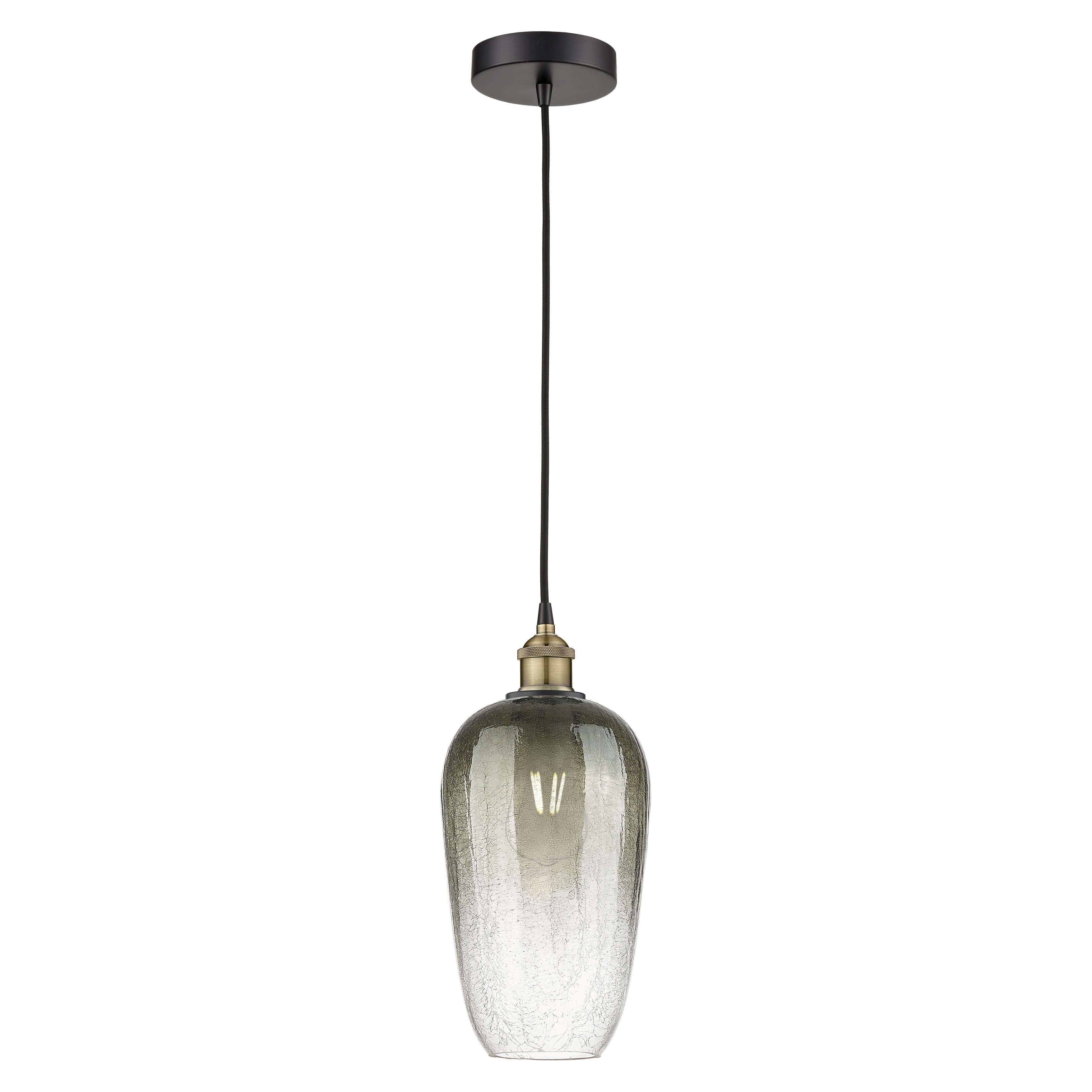 Innovations Lighting Endless Possibilities Edison - Brookhaven Flute - 1 Light 7" Cord Hung Mini Pendant