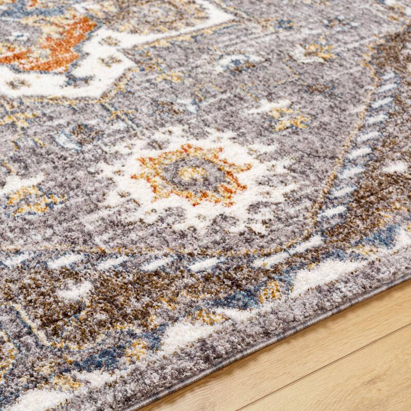 Livabliss Monet Vintage Medallion Area Rug