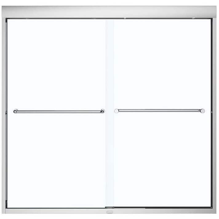 Maax Kameleon 57" High x 59" Wide Bypass Framed Tub Door with Clear