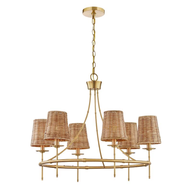 Savoy House 1-3961-6 Ashbury 6 Light 30" Wide LED Chandelier