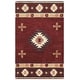 preview thumbnail 8 of 19, Alora Decor Ryder Southwestern Hand-tufted Wool Rug 12'x15' - Burgundy
