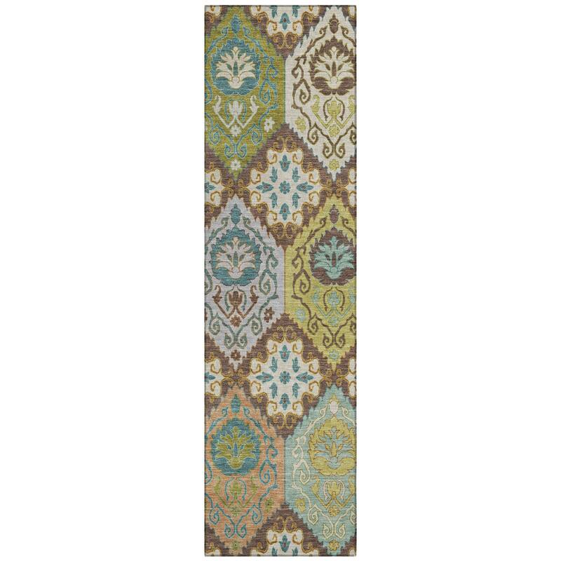 Machine Washable Indoor/ Outdoor Global Bayfield Chantille Rug