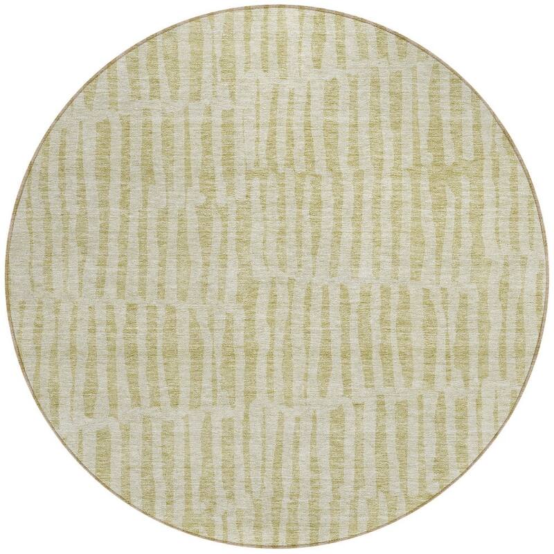 HomeRoots Striped Transitional Rectangle Outdoor Rug