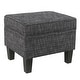 preview thumbnail 64 of 79, HomePop Medium Storage Ottoman