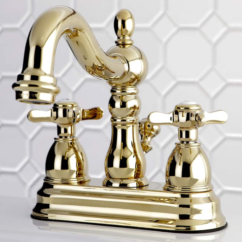 Kingston Brass Essex Centerset Bathroom Faucet - Includes Metal Pop-Up