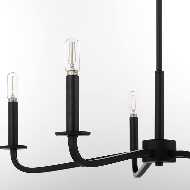 Quorum International 6307-5 Rutherford 5 Light 25" Wide Taper Candle