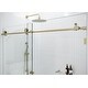 preview thumbnail 5 of 38, Glass Warehouse 56 in. - 60 in. x 78 in. Frameless Sliding Shower Door