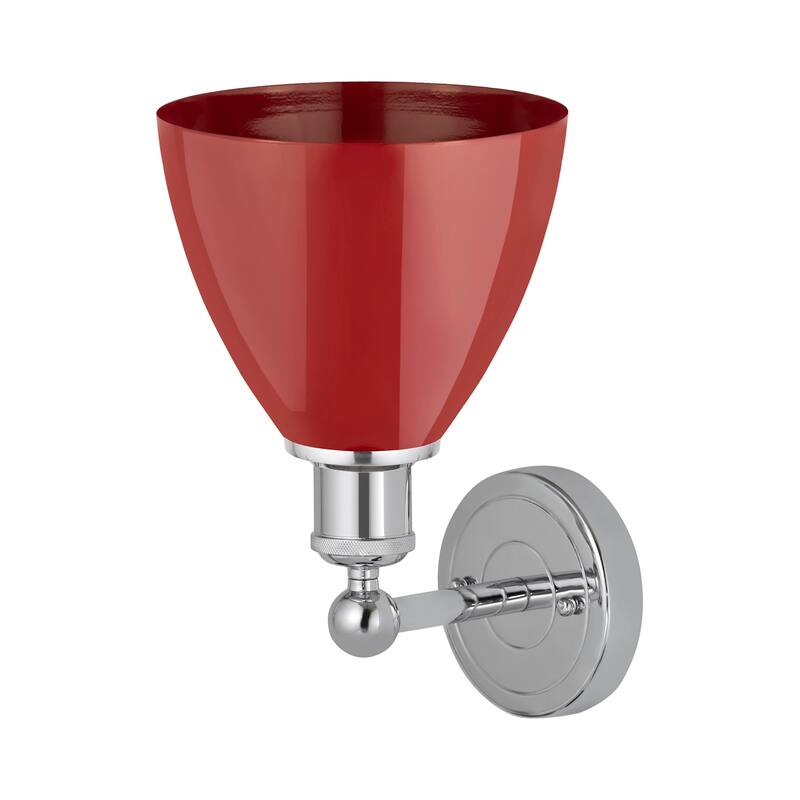 Innovations Lighting 616-1W-12-8 Plymouth Dome Sconce Plymouth Dome