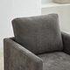 preview thumbnail 48 of 49, 30.7"W Square Swivel Accent Chair, 360° Club Lounge Armchair