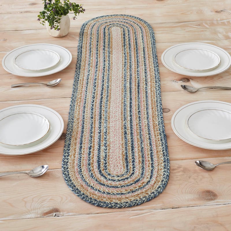 Kaila Jute Oval Runner