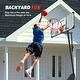 preview thumbnail 5 of 6, 4.9-10 ft. Adjustable Heights Portable Outdoor Basketball Hoop