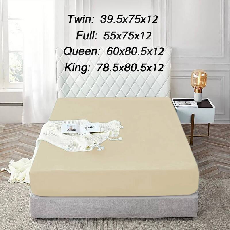 OrganicClub Ultra Soft Cotton Fitted Sheet