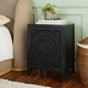 preview thumbnail 4 of 38, SAFAVIEH Thea Single-door Carved Nightstand