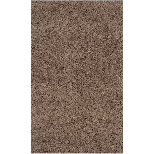 SAFAVIEH Laguna Shag Verdiana Solid Color 2-inch Thick Shag Rug