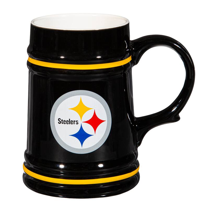 Pittsburgh Steelers 24 oz Ceramic Stein Mug