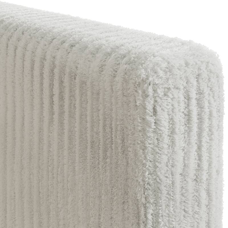 Corvus Somme Corduroy Upholstered Daybed with Trundle