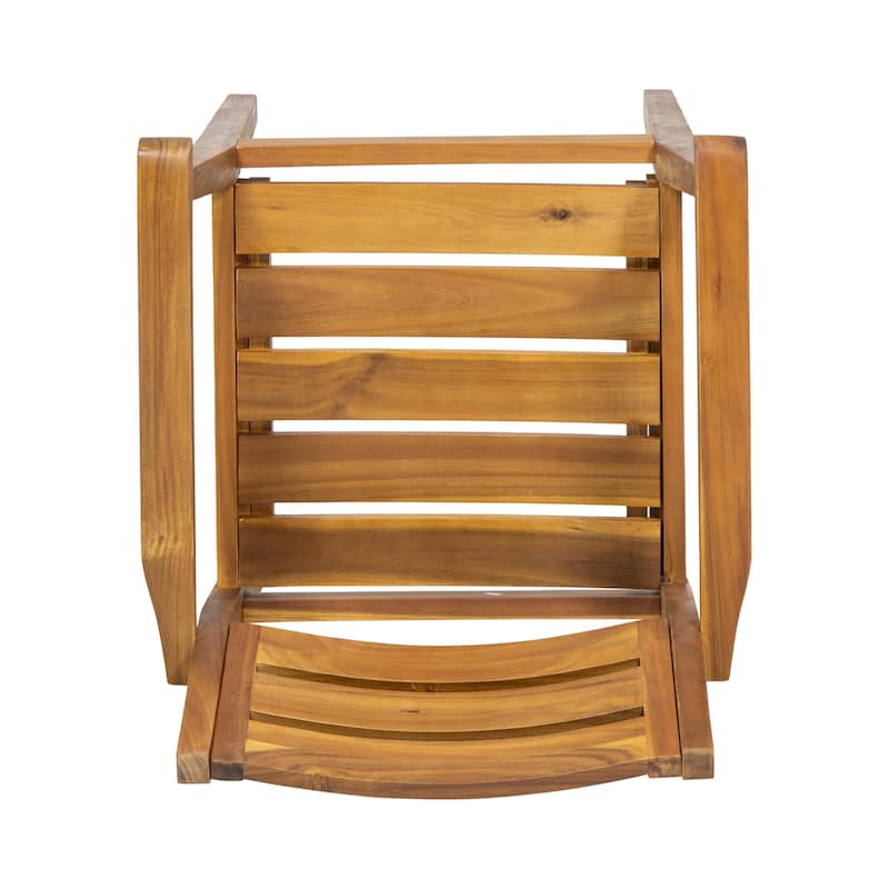 Stamford Outdoor 3 Piece Acacia Wood Bistro Set by Christopher Knight Home