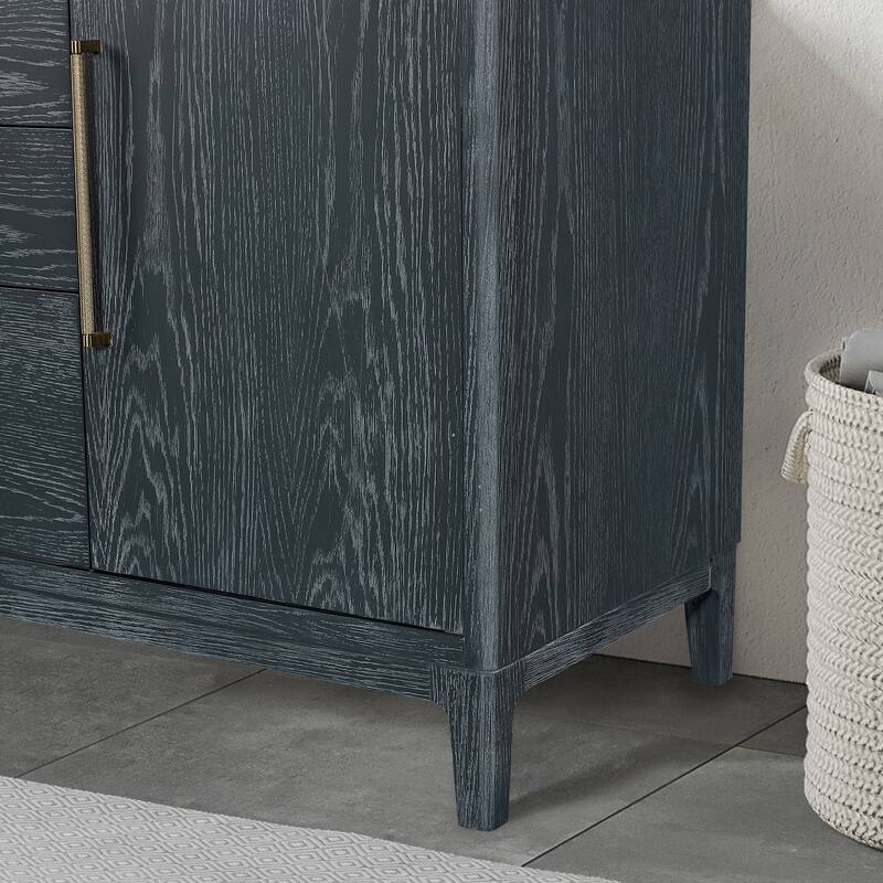 Miseno MV-GARA36-GWT Gara 36" Free Standing Single Basin Vanity Set