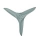 preview thumbnail 8 of 9, 52" Modern Sage Green ABS 3-Blade Outdoor Ceiling Fan without Light
