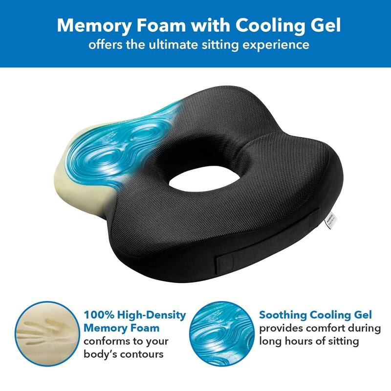 Mount-It! Ergo Collection Ergonomic Seat Cushion