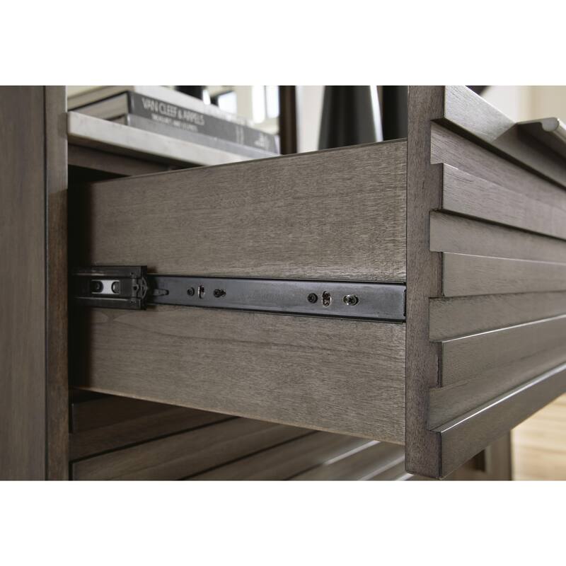 Signature Design by Ashley Arkenton Brown/White Dresser