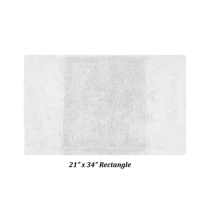 Better Trends Bath Rug 100% Cotton Water Absorbent Tufted Bathroom Rugs for Shower, Sink Mats Machine Wash Granada Collection