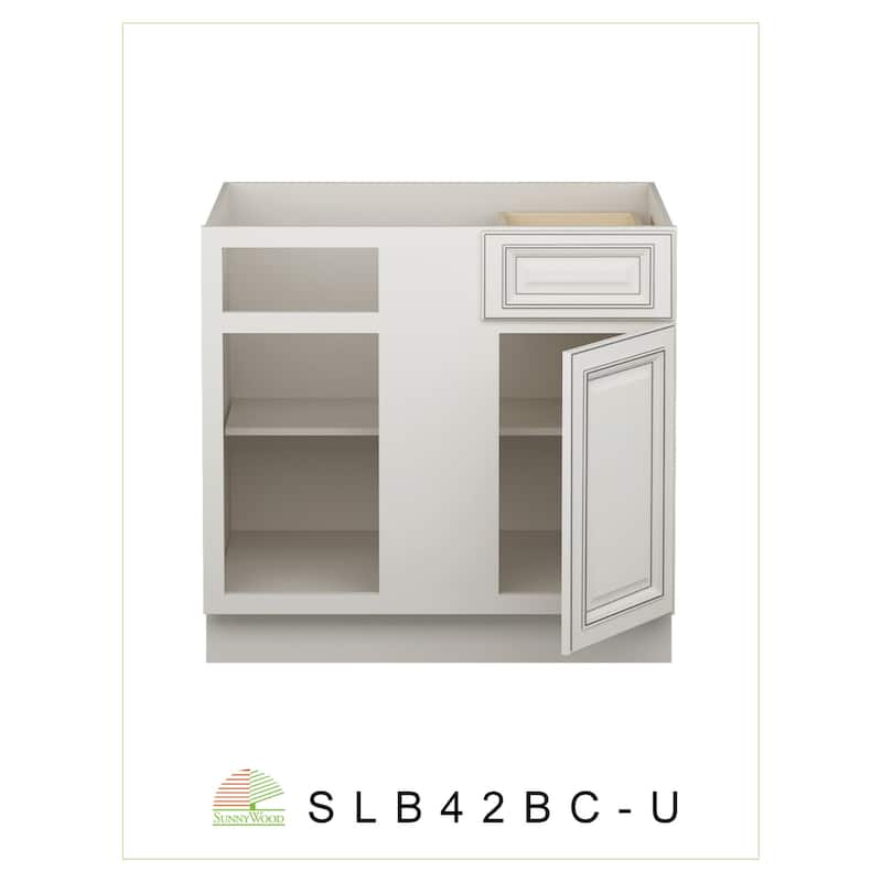 Sunny Wood SLB42BC-U-A Sanibel 36" Wide x 34-1/2" Tall Single Door