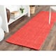 SAFAVIEH Handmade Natural Fiber Bariaa Jute Rug - 2'3" x 7' Runner - Red