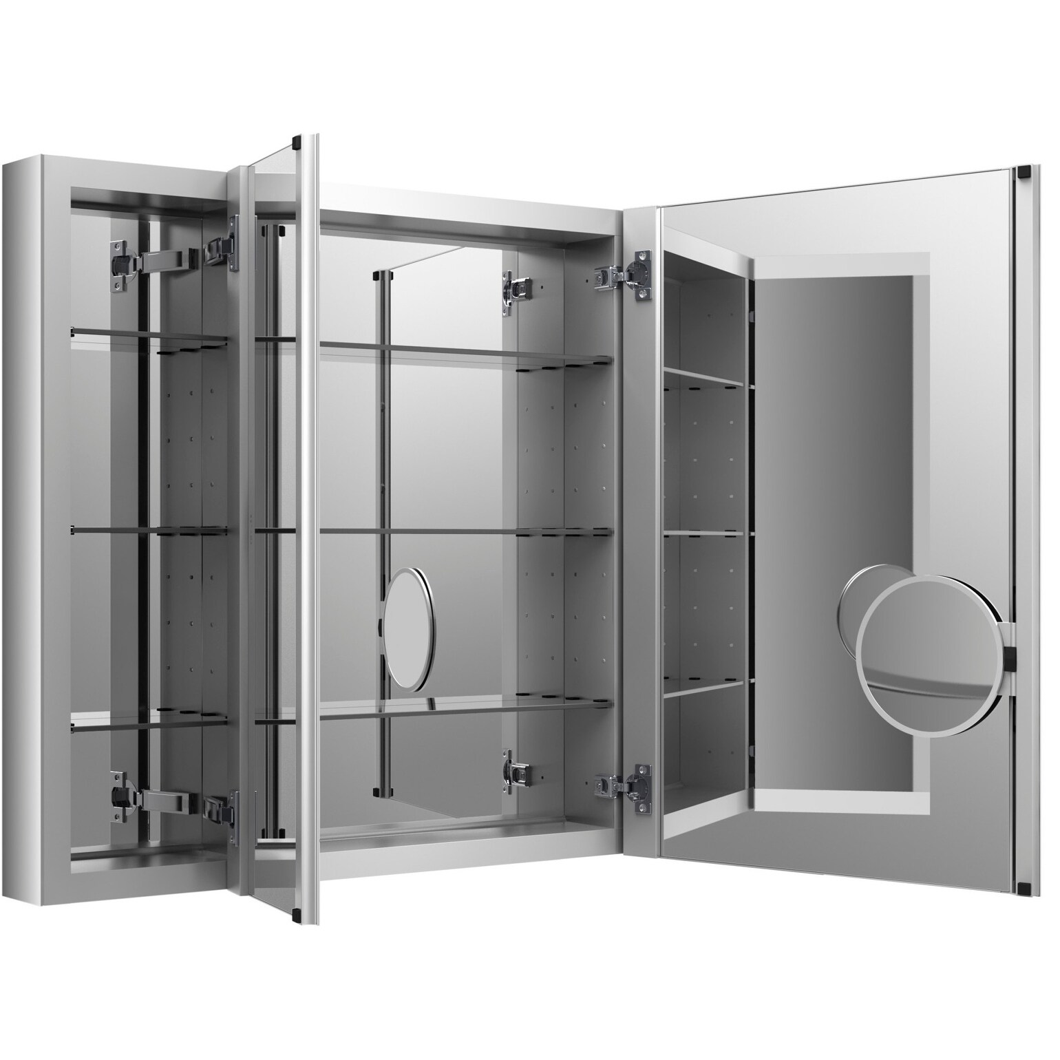 Shop Kohler K 99011 40in X 30in Triple Door Reversible Hinge