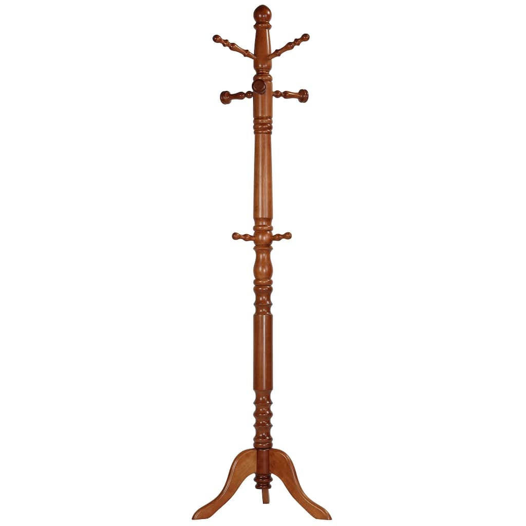 Rachel Wooden Swivel Coat Rack